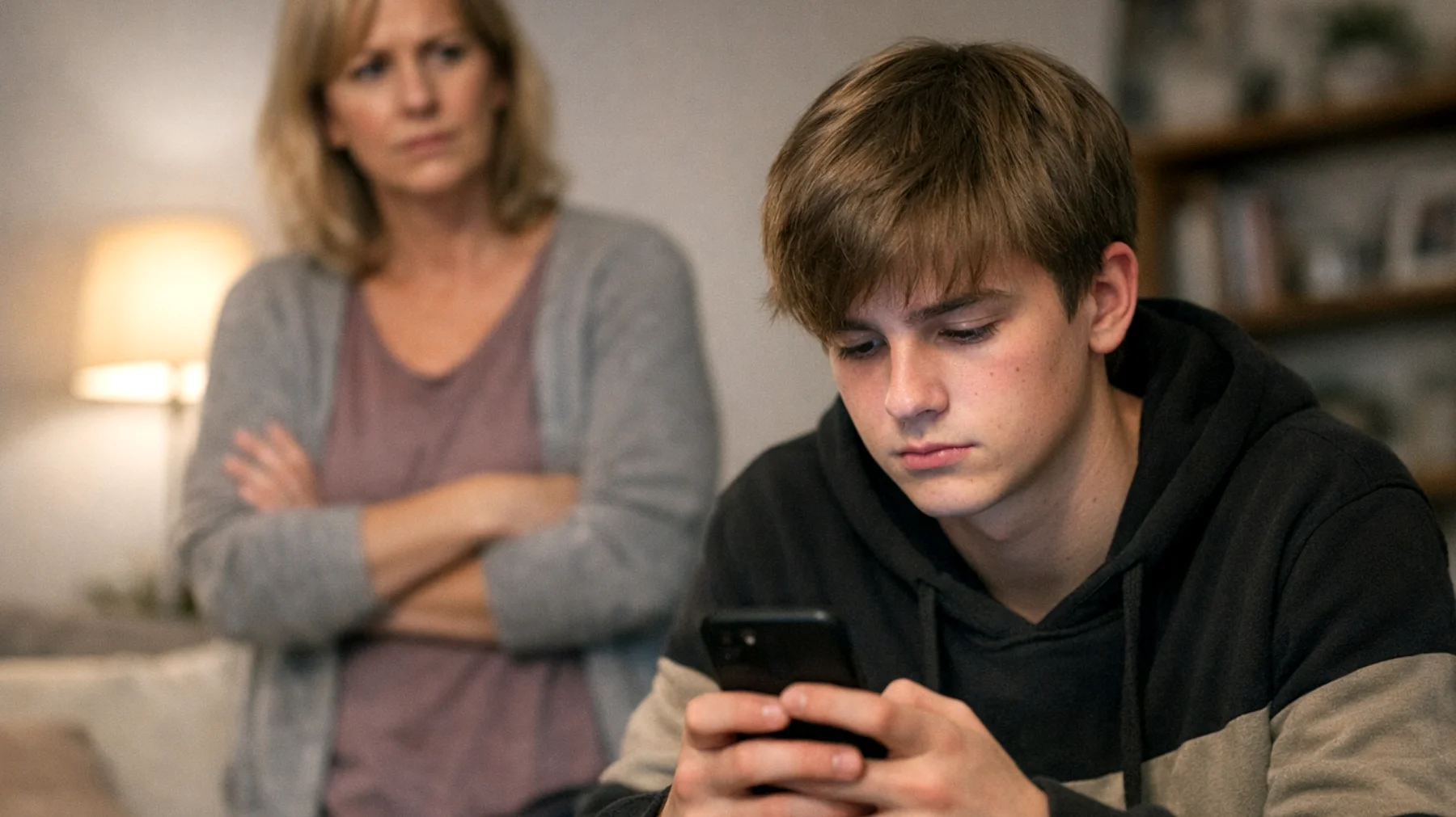 Die Eltern bemerken, dass ihre Kinder soziale Medien auf eine besorgniserregende Weise nutzen: Sie teilen persönliche Informationen mit Fremden, nehmen an riskanten Online-Challenges teil und sind mit unbekannten Personen in Kontakt. Die Eltern fühlen sich hilflos und wissen nicht, wie sie eingreifen sollen, ohne das Vertrauen ihrer Kinder zu verlieren oder heftige Konflikte auszulösen."