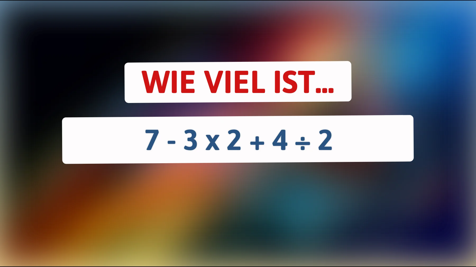 Entlarve dein wahres Genie: Nur die brillantesten Köpfe lösen diese mathematische Herausforderung!"