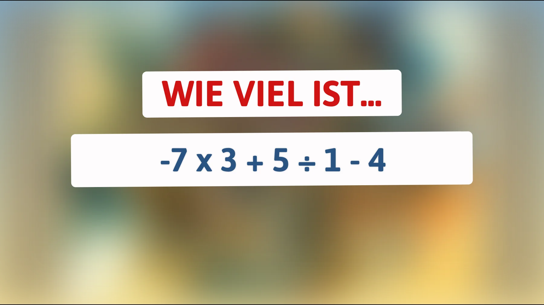 Nur 1% der Menschen können diese Mathe-Herausforderung lösen: Bist du klug genug, die richtige Antwort zu finden?"