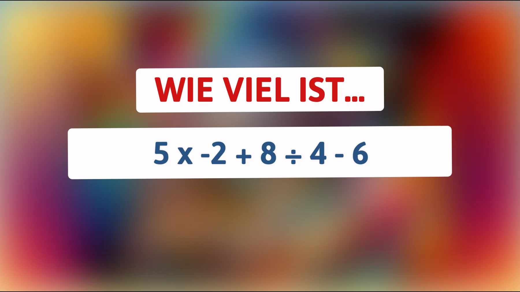 Nur 1% der Menschen können dieses mathematische Rätsel lösen – gehörst du zu den Genies, die die richtige Lösung finden?"